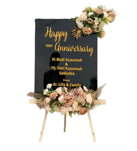 Papan Bunga Akrilik Cilembang